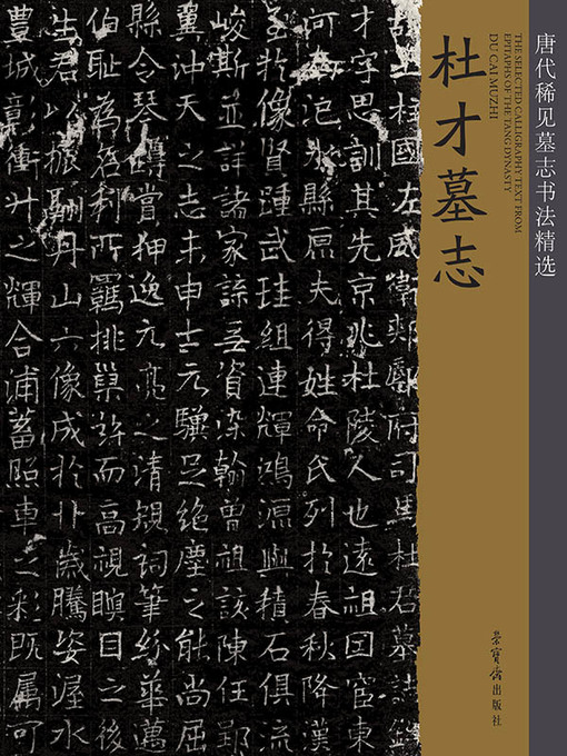 Cover image for 唐代稀见墓志书法精选